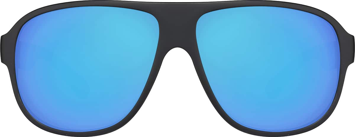 Front view of Floating Sunglasses T01082116 in Black