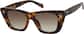 Angle view of Cat-Eye Sunglasses T01092515 in Tortoiseshell thumbnail
