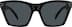 Rectangle Sunglasses T01102112 in Black
