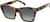 Angle view of Rectangle Sunglasses T01102515 in Tortoiseshell thumbnail