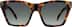 Rectangle Sunglasses T01102515 in Tortoiseshell