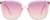 Front view of Rectangle Sunglasses T01131919 in Pink thumbnail