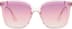 Rectangle Sunglasses T01131919 in Pink