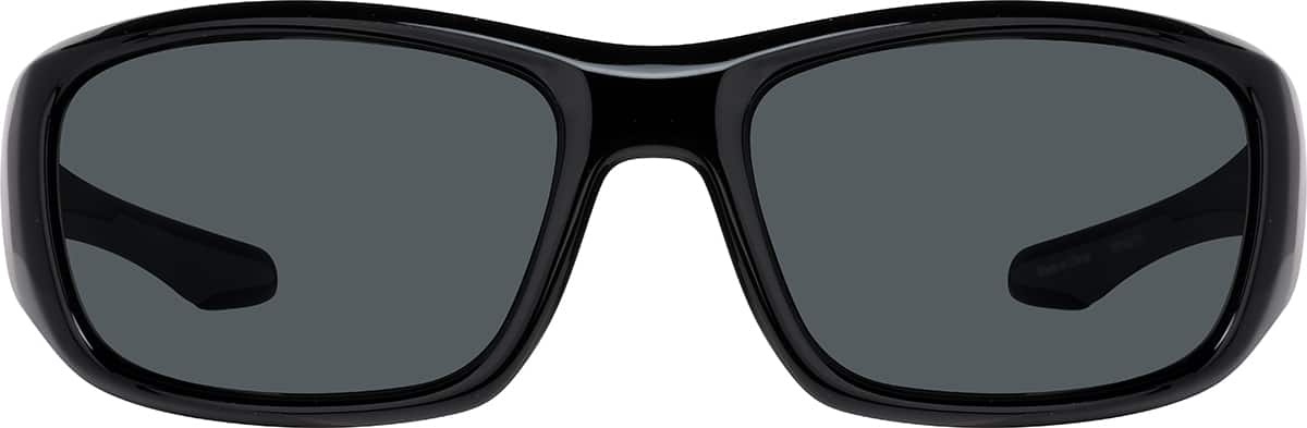 Front view of Sport Sunglasses T01142111 in Black