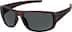 Rectangle Sunglasses T01151511 in Brown