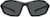 Front view of Floating Sunglasses T01301112 in Black & Silver thumbnail