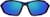 Front view of Floating Sunglasses T01301616 in Black & Blue thumbnail