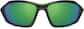 Front view of Floating Sunglasses T01302424 in Black & Green thumbnail