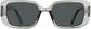 Front view of Rectangle Sunglasses T01351212 in Gray thumbnail