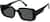 Angle view of Rectangle Sunglasses T01352112 in Black thumbnail