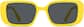 Front view of Rectangle Sunglasses T01352212 in Yellow thumbnail