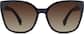Front view of Cat-Eye Sunglasses T01421715 in Purple thumbnail