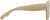 Side view of Square Sunglasses T01431515 in Brown thumbnail