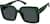 Angle view of Square Sunglasses T01432412 in Green thumbnail