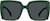 Front view of Square Sunglasses T01432412 in Green thumbnail