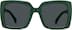 Square Sunglasses T01432412 in Green