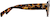 Side view of Cat-Eye Sunglasses T01442515 in Tortoiseshell thumbnail