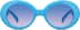 Oval Sunglasses T01451616 in Blue