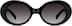 Oval Sunglasses T01452112 in Black