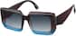 Angle view of Square Sunglasses T01461512 in Brown thumbnail