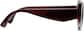 Side view of Square Sunglasses T01461512 in Brown thumbnail