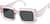 Angle view of Rectangle Sunglasses T01461912 in Pink thumbnail