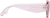 Side view of Rectangle Sunglasses T01461912 in Pink thumbnail