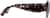 Side view of Rectangle Sunglasses T01462515 in Tortoiseshell thumbnail