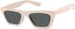 Angle view of Cat-Eye Sunglasses T01471512 in Brown thumbnail