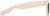 Side view of Cat-Eye Sunglasses T01471512 in Brown thumbnail