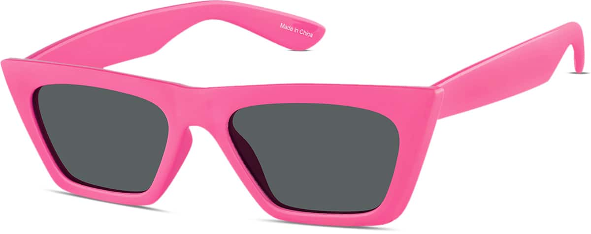 Angle view of Cat-Eye Sunglasses T01471912 in Pink