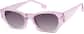 Angle view of Cat-Eye Sunglasses T01481717 in Purple thumbnail