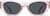 Front view of Cat-Eye Sunglasses T01481912 in Pink thumbnail