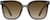 Front view of Square Sunglasses T01491215 in Gray thumbnail