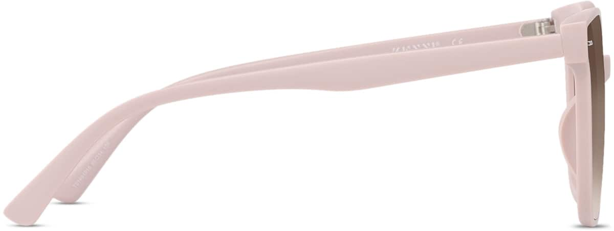 Side view of Square Sunglasses T01491915 in Pink