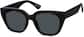 Angle view of Square Sunglasses T01512112 in Black thumbnail