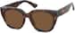Angle view of Square Sunglasses T01512515 in Tortoiseshell thumbnail