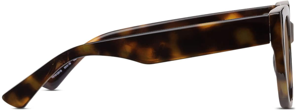 Side view of Square Sunglasses T01512515 in Tortoiseshell