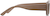 Side view of Rectangle Sunglasses T01521512 in Brown thumbnail