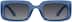 Rectangle Sunglasses T01521616 in Blue