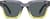 Front view of Square Sunglasses T01541212 in Gray thumbnail