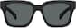 Front view of Square Sunglasses T01542112 in Black thumbnail