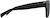 Side view of Square Sunglasses T01542112 in Black thumbnail