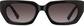 Front view of Geometric Sunglasses T01552118 in Black thumbnail