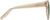 Side view of Cat-Eye Sunglasses T01561524 in Brown thumbnail
