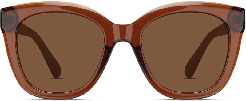 Red Cat-Eye Sunglasses