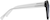 Side view of Cat-Eye Sunglasses T01562112 in Black thumbnail