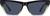 Front view of Cat-Eye Sunglasses T01572112 in Black thumbnail