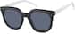 Angle view of Square Sunglasses T01582112 in Black thumbnail