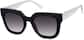 Angle view of Square Sunglasses T01592117 in Black thumbnail